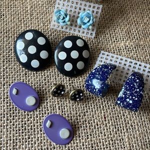 Retro earrings